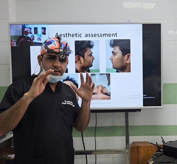 Dr Tanvar invited operating international guest faculty Dhaka, Bangladesh