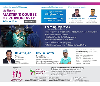 Medicon’s Master Course in Rhinoplasty May 2018