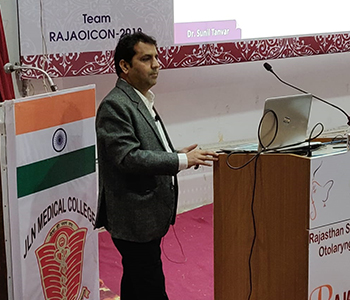Dr. Tanvar Invited Speaker at Rajaoicon Meeting 2018