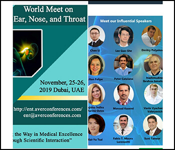 Invited speaker in world ENT