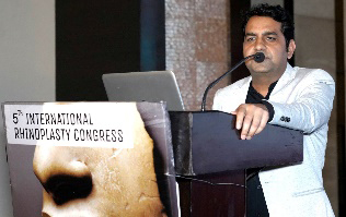 Dr. Tanvar Was Organizing Chairman Of 5th International Rhinoplasty Congress Global Rhinoplasty Update
