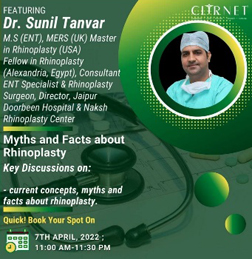 Dr Tanvar Was Invited For A Lecture In Clirnet Platform