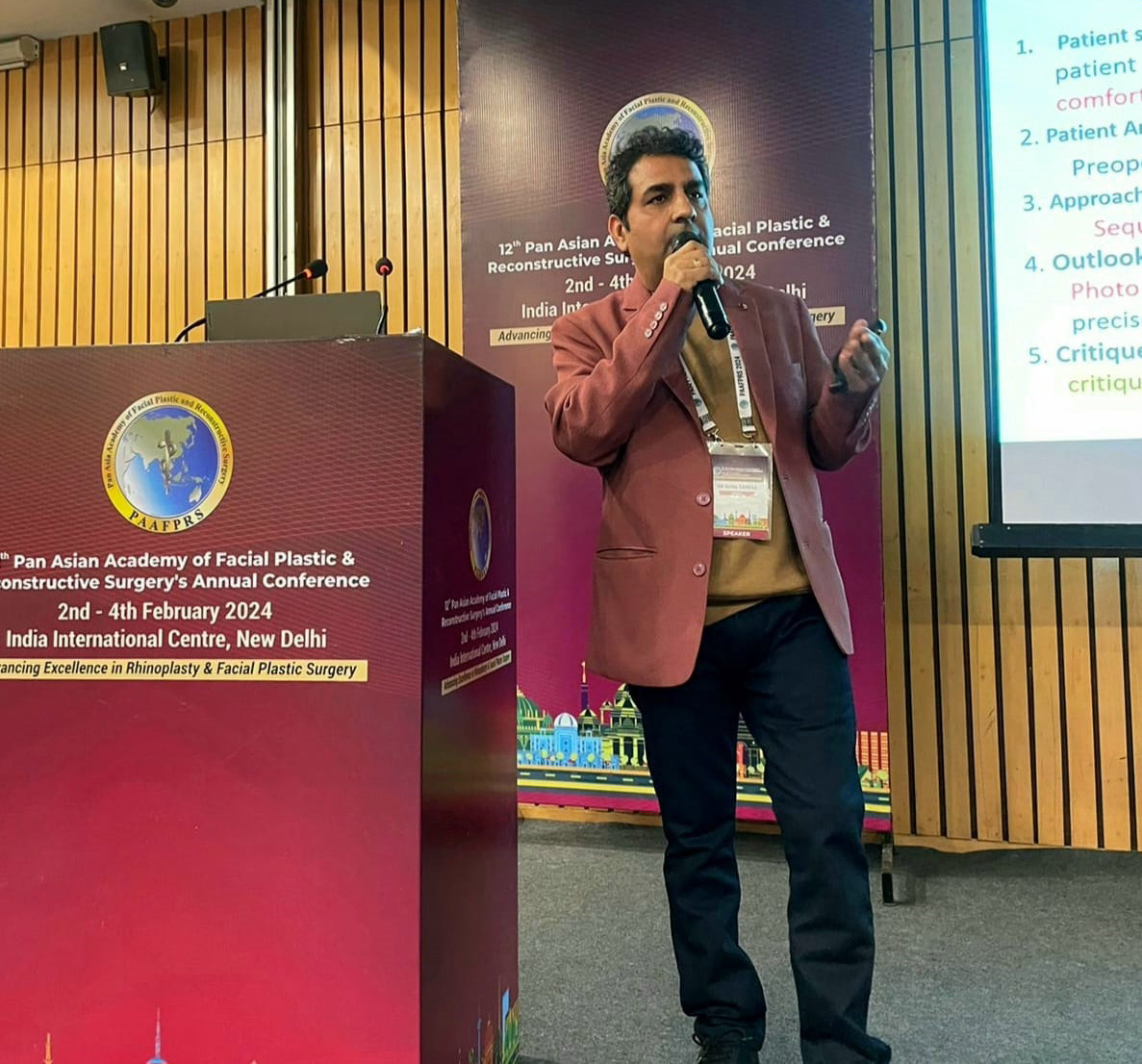 Dr Tanvar invited as Speaker INN12 PAN ASIAN Meeting