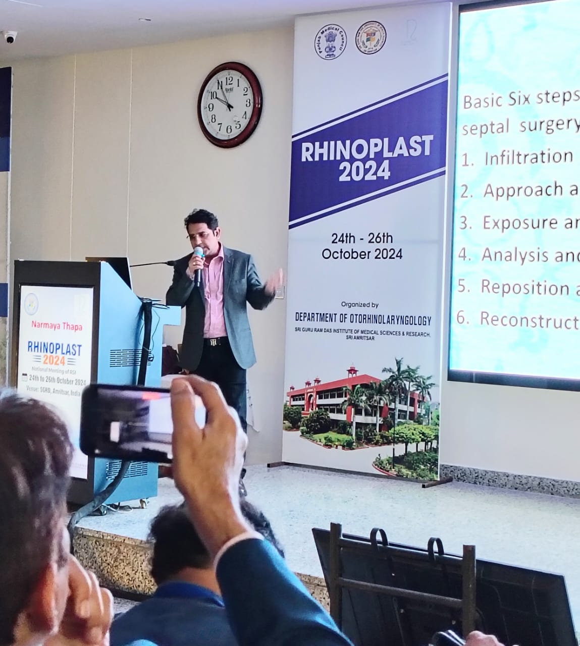 Dr Tanvar invited guest faculty in the RSI workshop,Amartsar