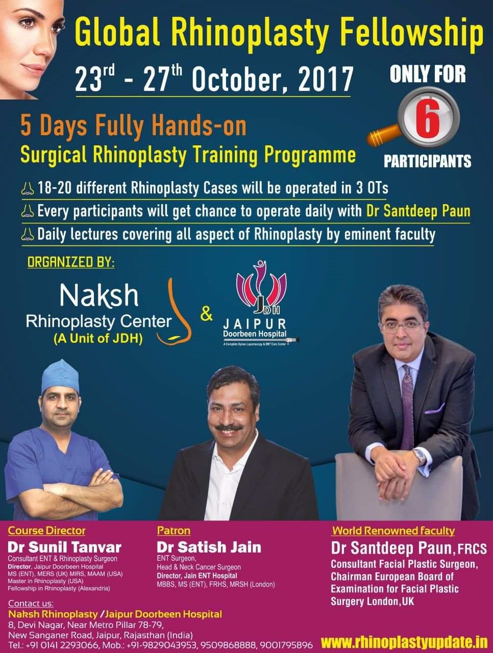1st Global Rhinoplasty Fellowship